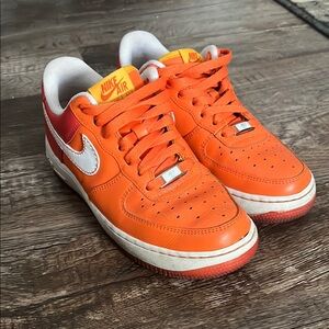 Nike Air Orange Sneakers